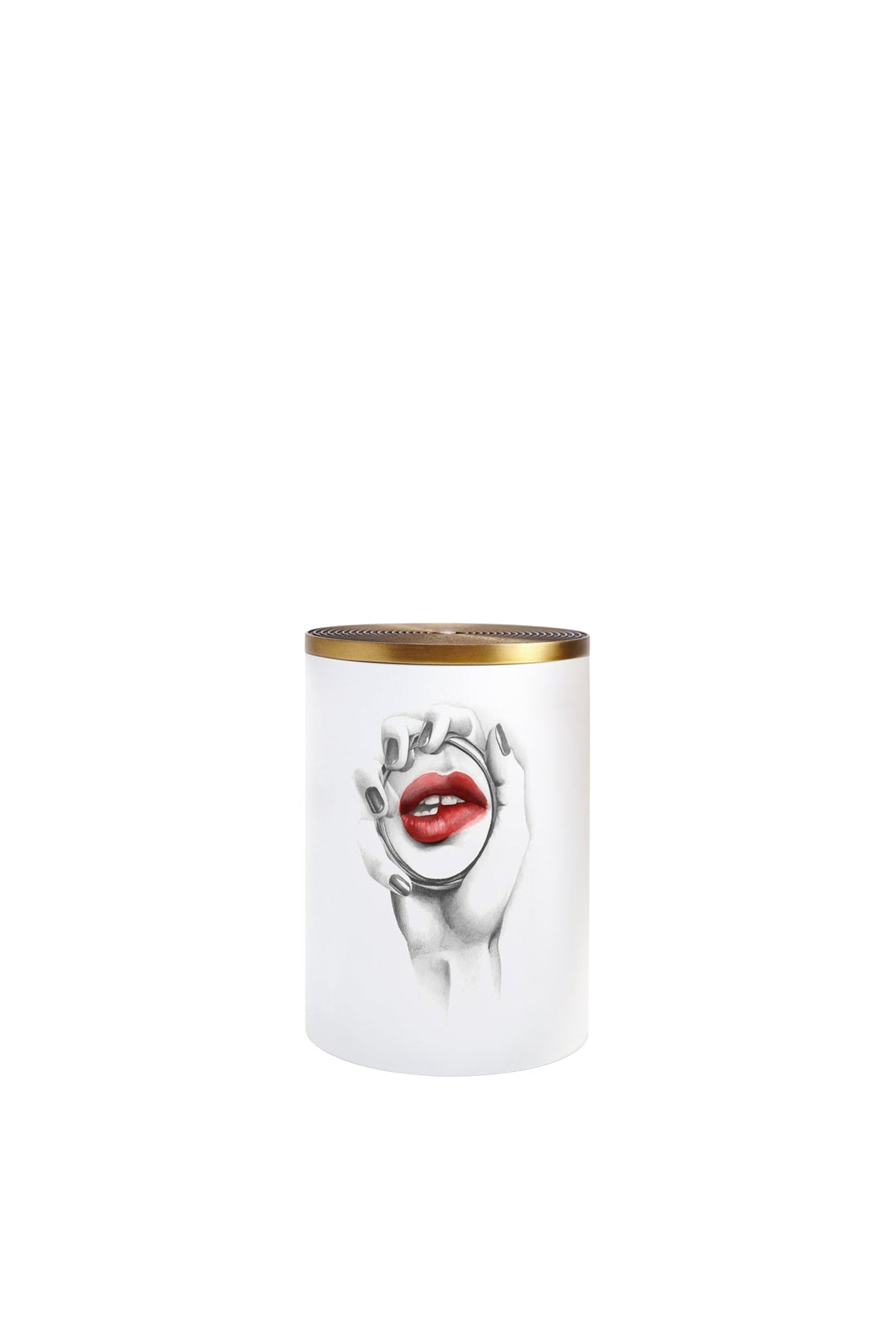 Bougie 3 mèches No en porcelaine - Oh Mon Dieu !