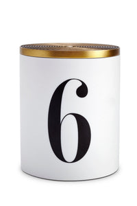 Bougie No 6 en porcelaine - Eau d'Égée