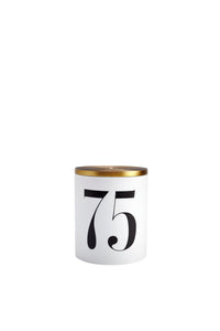 Bougie « Thé russe n°75 » - Blanc & Or
