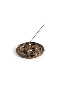 Brûle encens Panthéon en porcelaine - Bronze