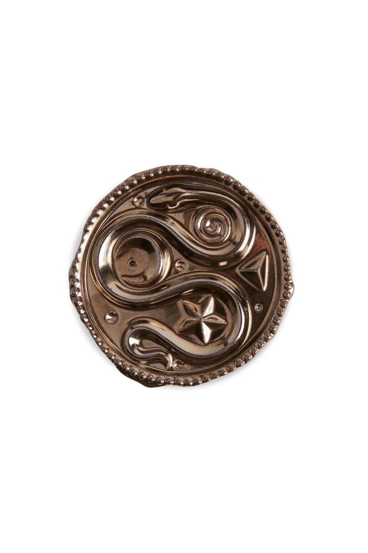 Brûle encens Panthéon en porcelaine - Bronze