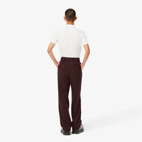 Wool blend trousers with darts - Expresso