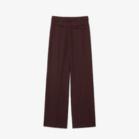 Wool blend trousers with darts - Expresso