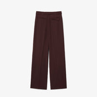 Pantalon à pinces en laine mélangée - Expresso