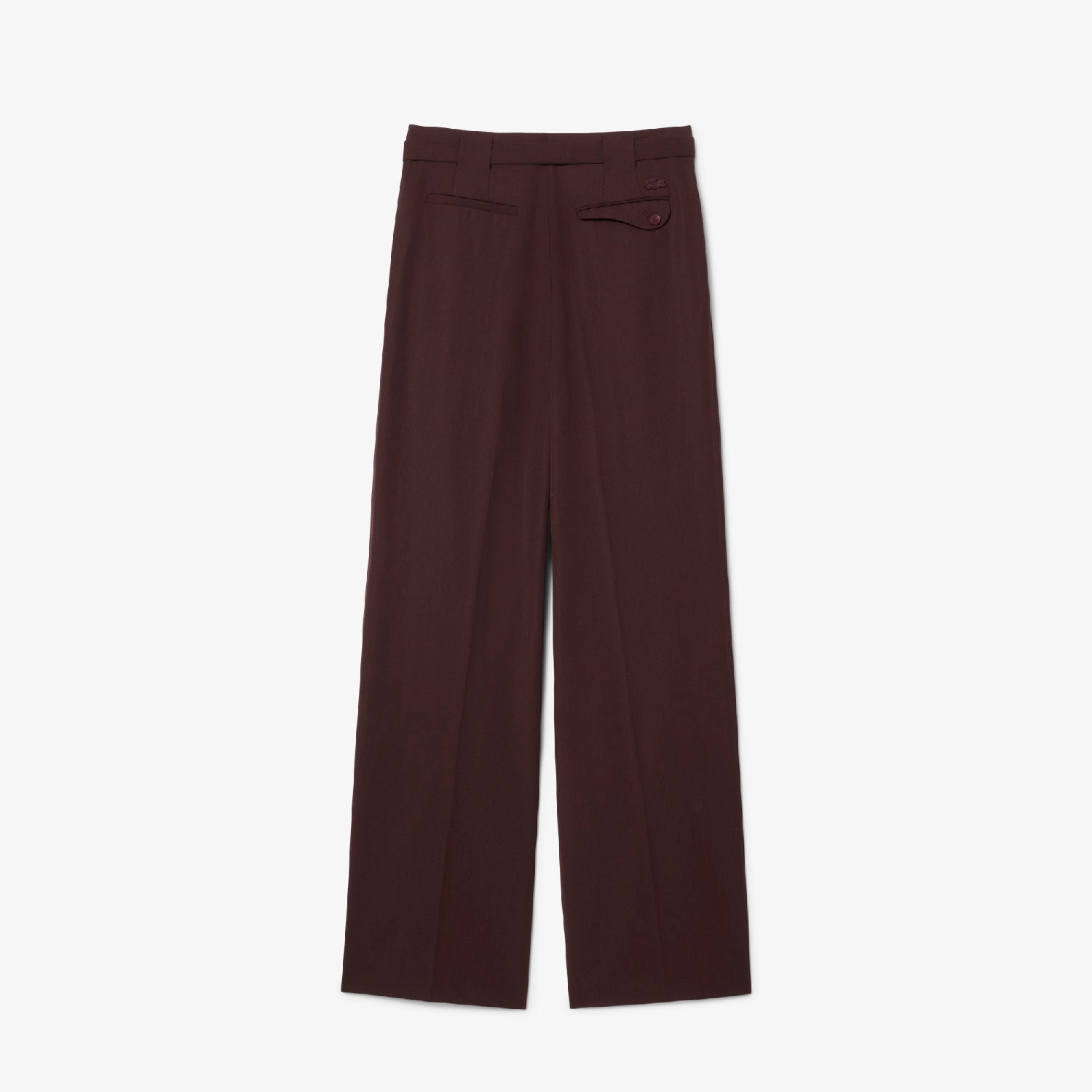 Pantalon à pinces en laine mélangée - Expresso