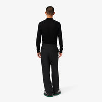Pantalon à pinces en laine - Noir