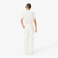 Pantalon à pinces en laine - Cristalline