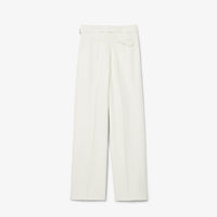 Pantalon à pinces en laine - Cristalline