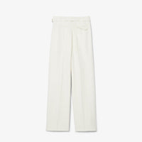 Pantalon à pinces en laine - Cristalline