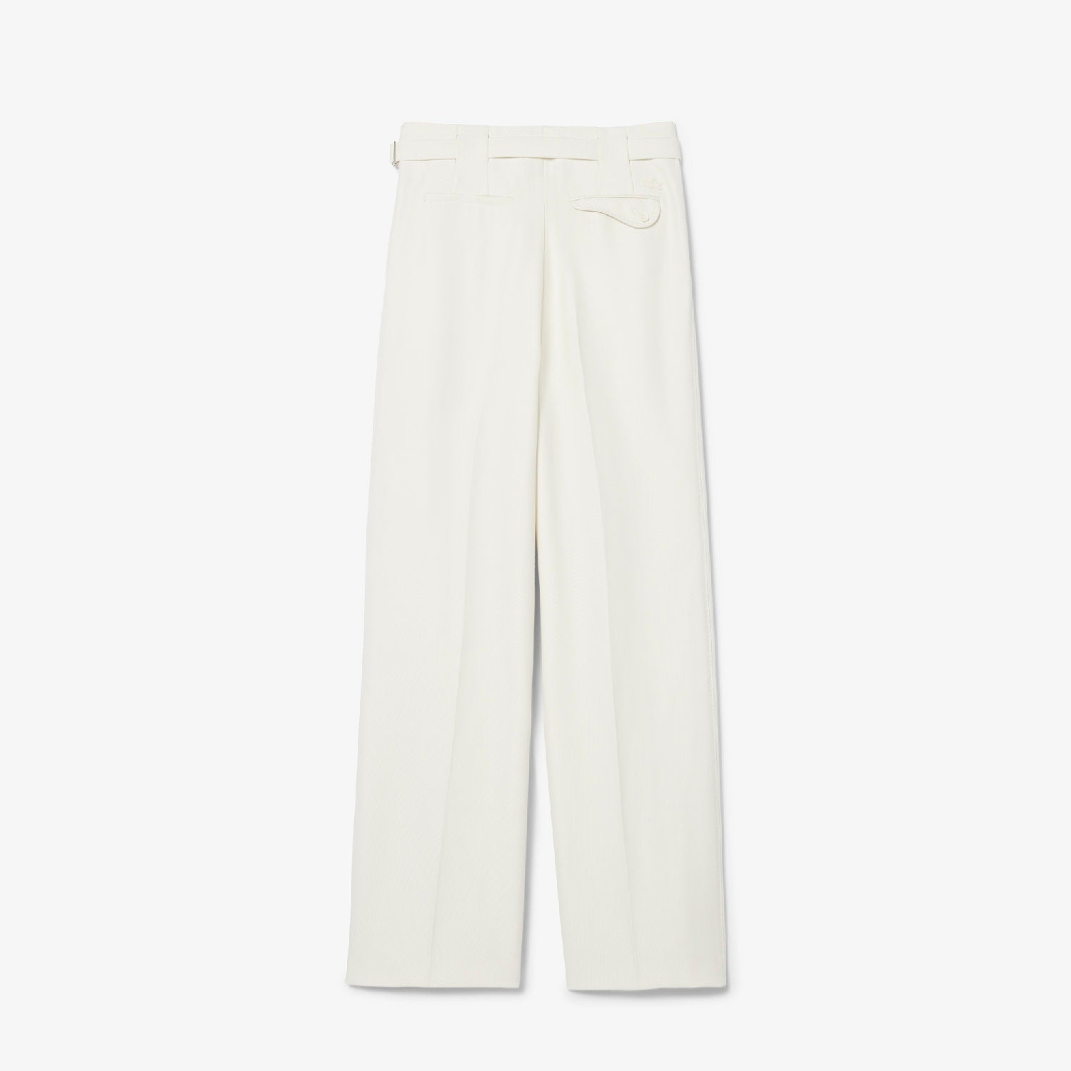 Pantalon à pinces en laine - Cristalline