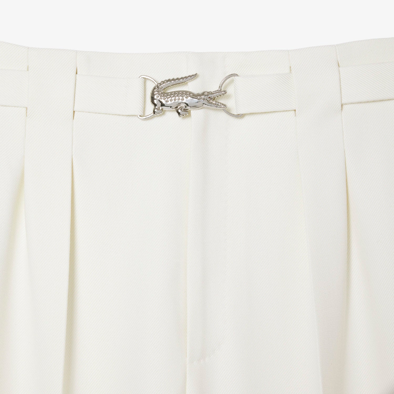 Pantalon à pinces en laine - Cristalline