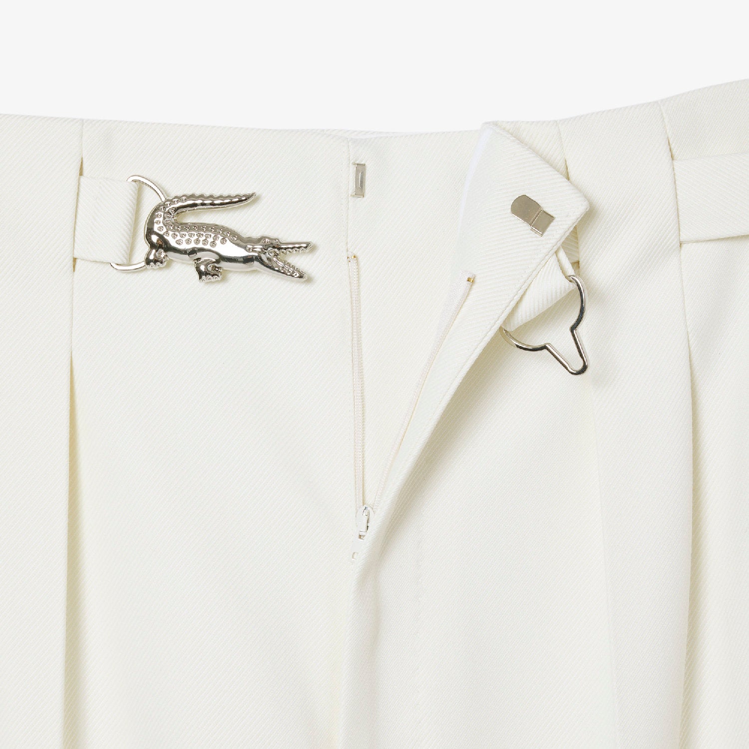 Pantalon à pinces en laine - Cristalline