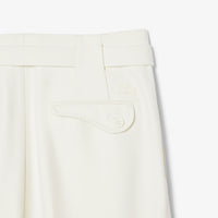 Pantalon à pinces en laine - Cristalline