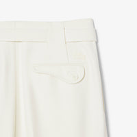 Pantalon à pinces en laine - Cristalline