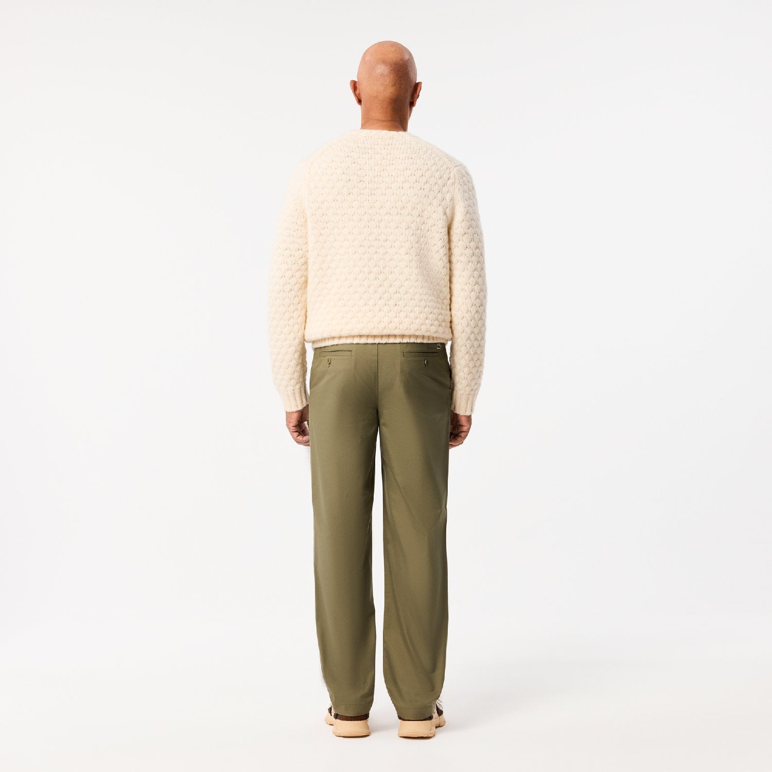 Pantalon chino droit - Kaki