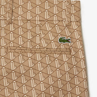 Pantalon chino imprimé monogramme - Cookie & Lion