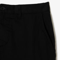 Pantalon chino ajusté - Noir