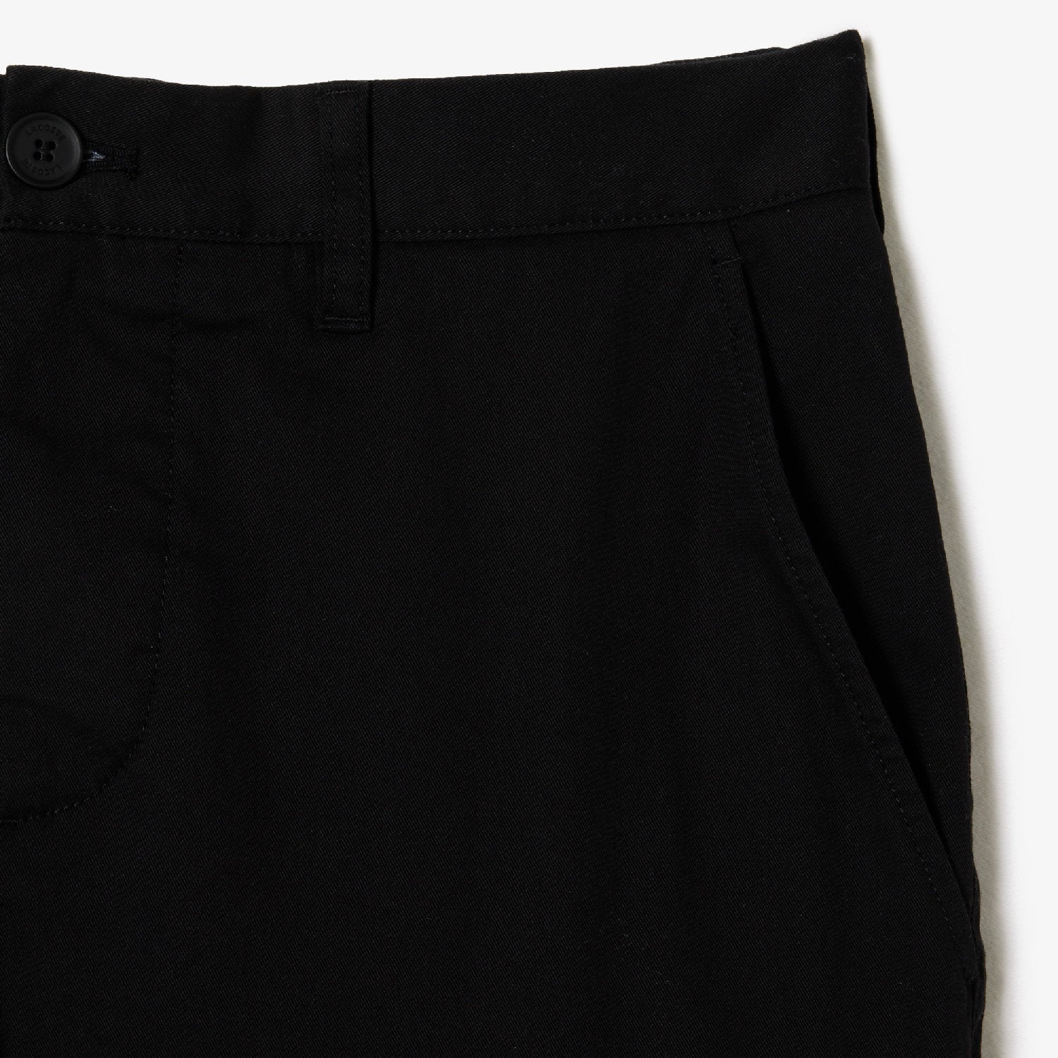 Pantalon chino ajusté - Noir