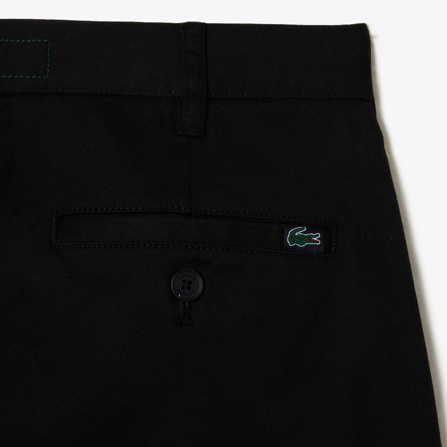 Pantalon chino ajusté - Noir