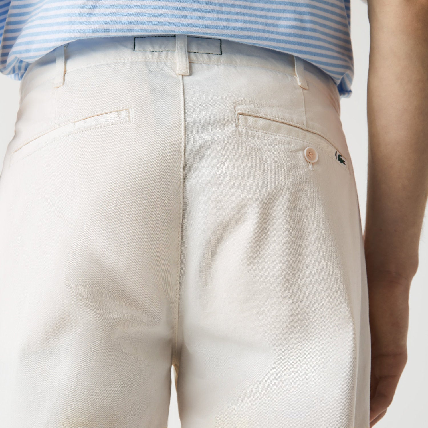 Pantalon chino ajusté - Farine