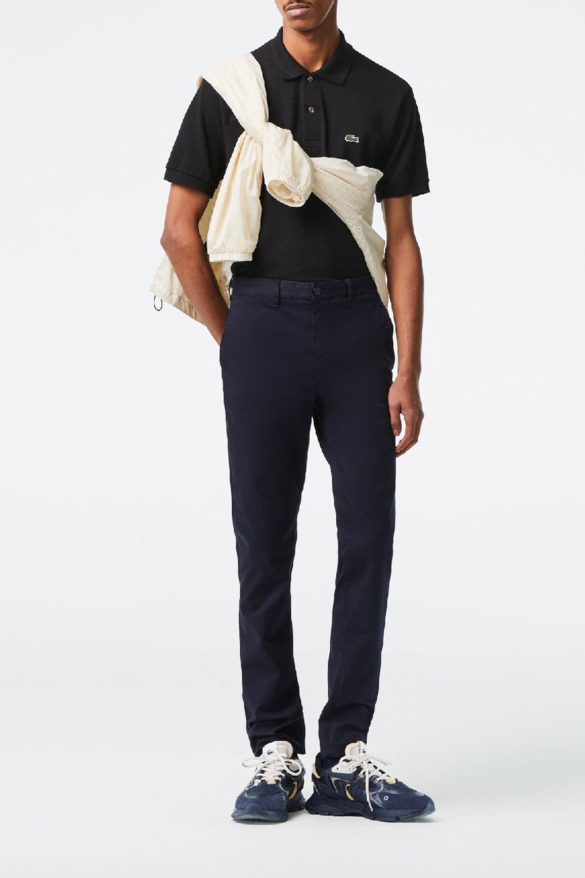 ZDOUBLON_Pantalon chino ajusté - Abîmes
