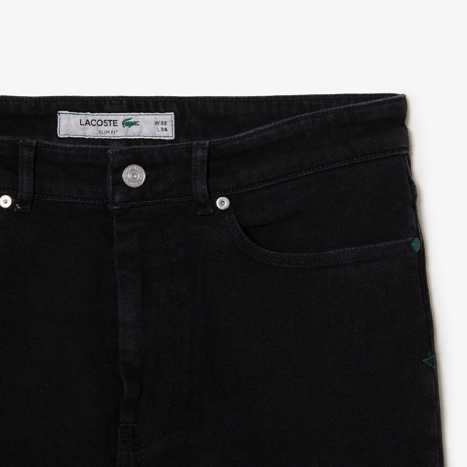Pantalon ajusté en denim - Black Indigo
