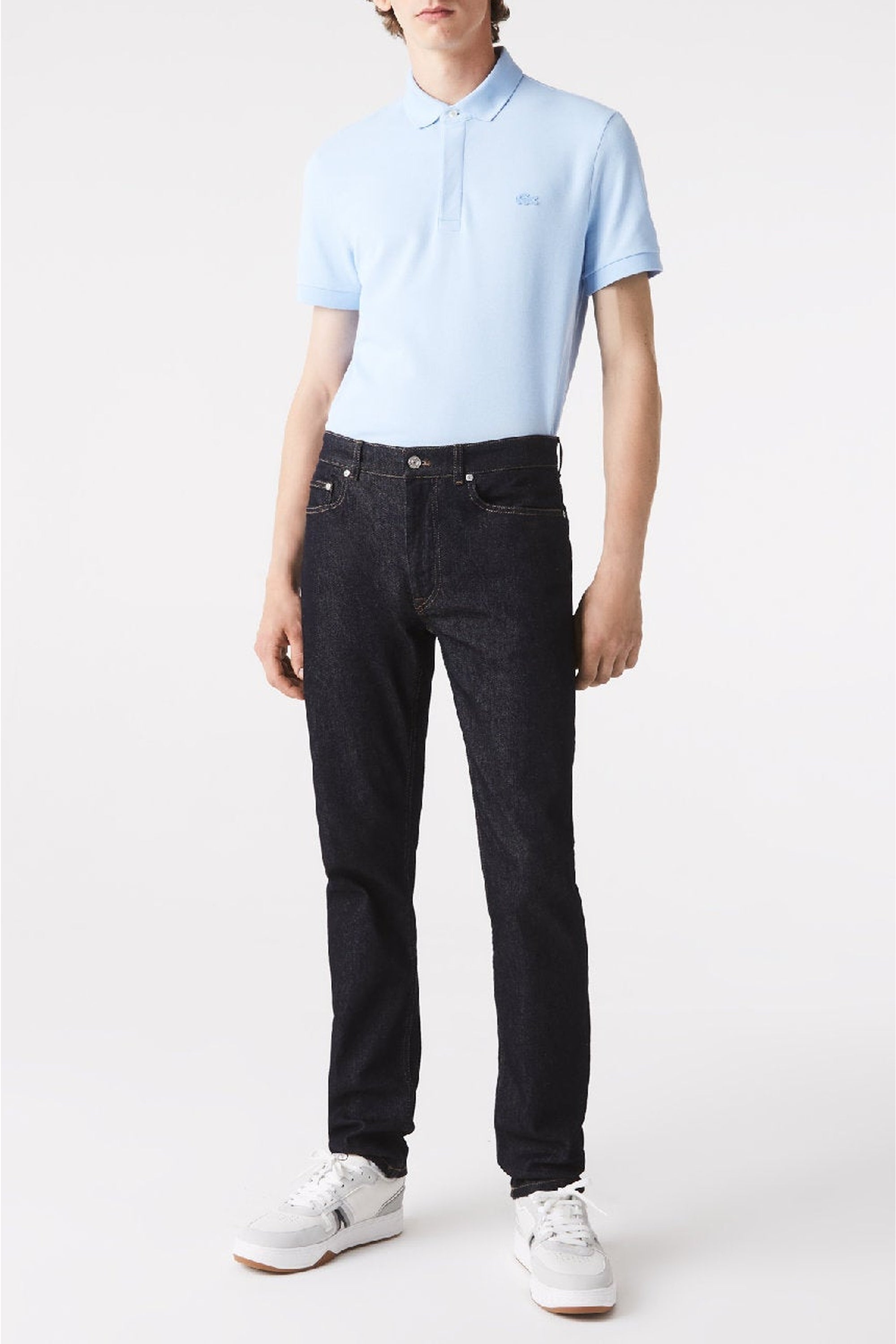 Pantalon ajusté en denim - Washed Rinse
