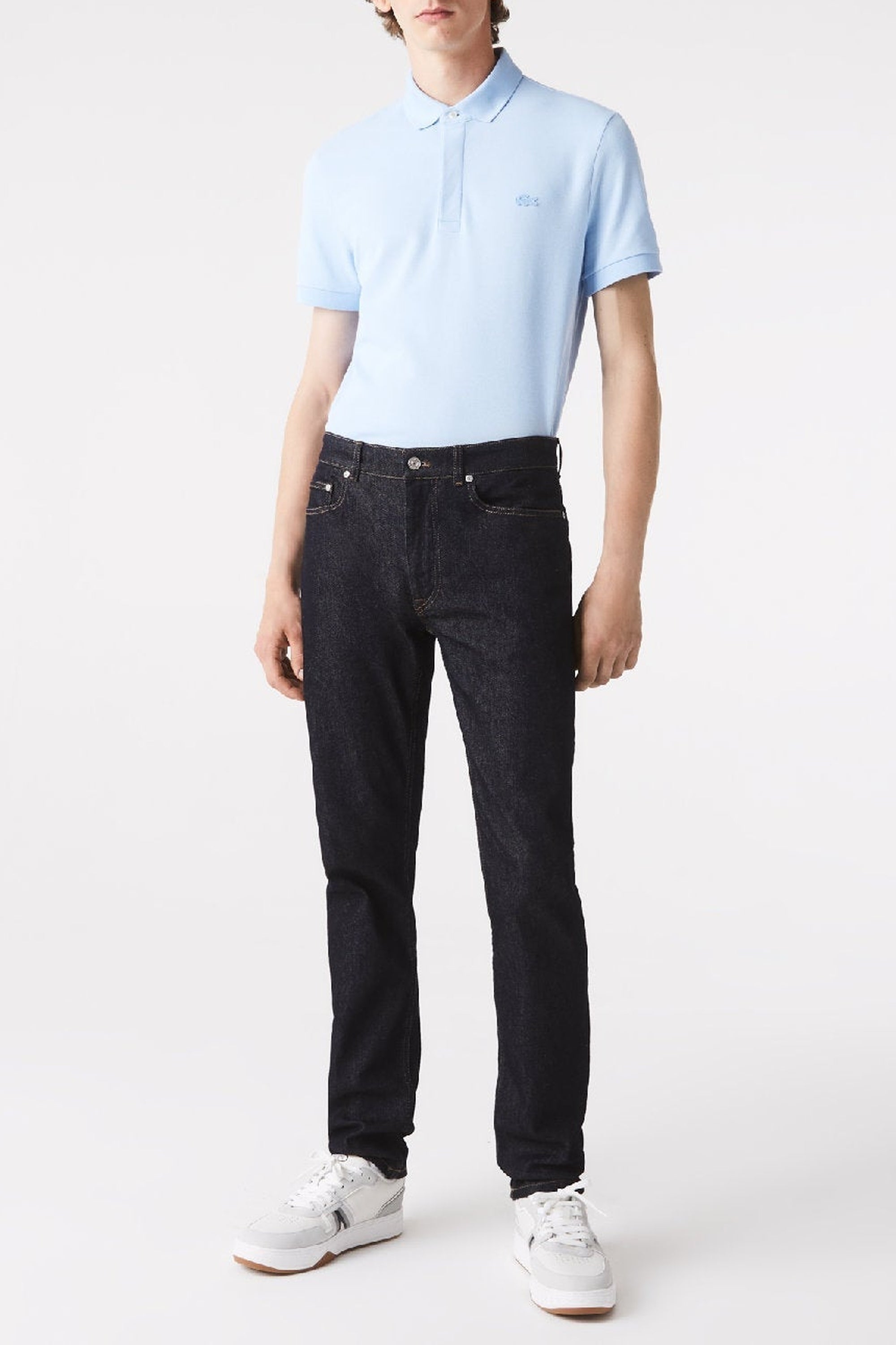 ZDOUBLON_Fitted Denim Pants - Washed Rinse