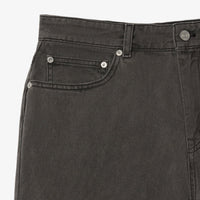 Pantalon droit en denim - Eco Noir