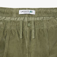 Velvet chino trousers - Khaki
