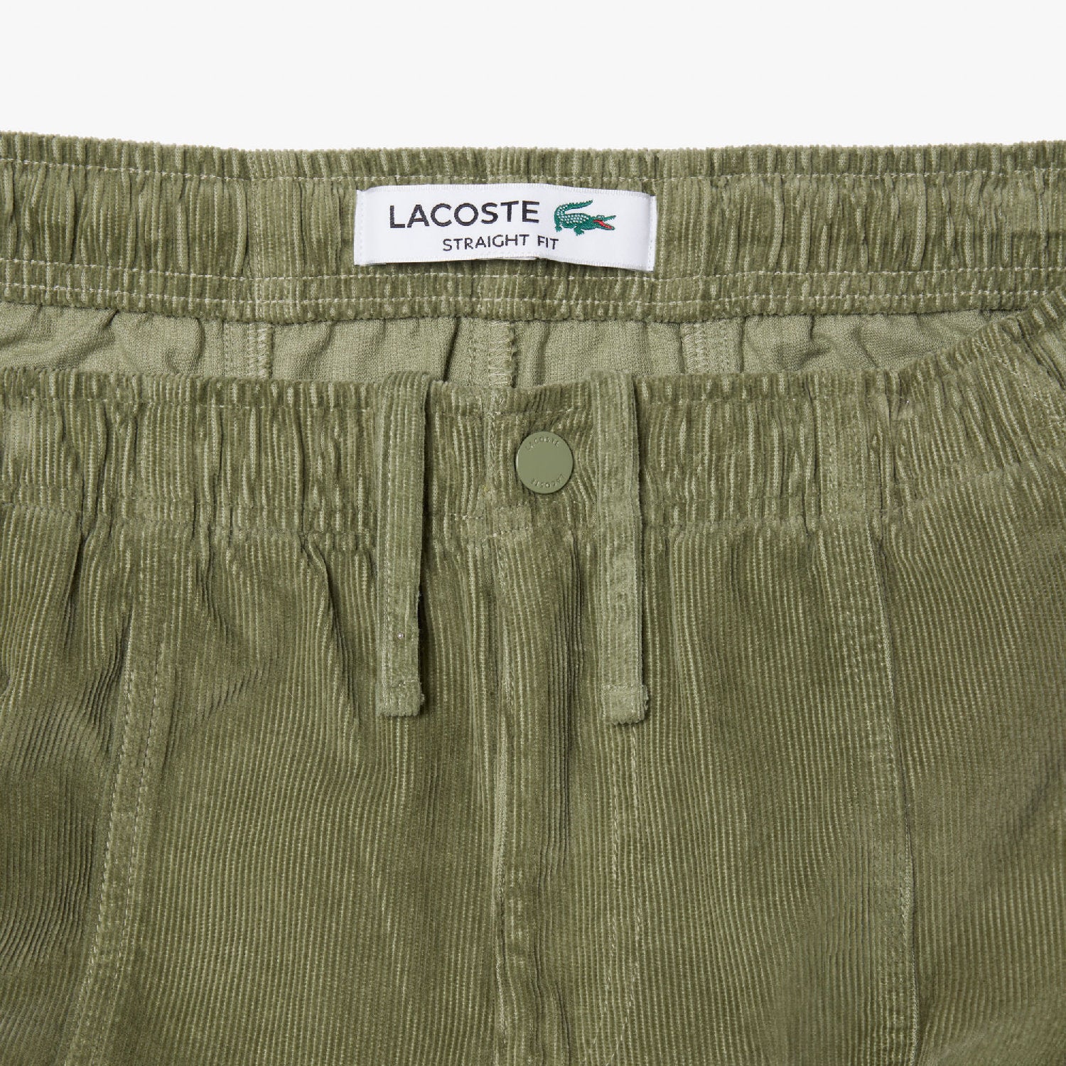 Velvet chino trousers - Khaki