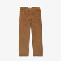ZDOUBLON_Cookie 5-pocket straight leg corduroy trousers