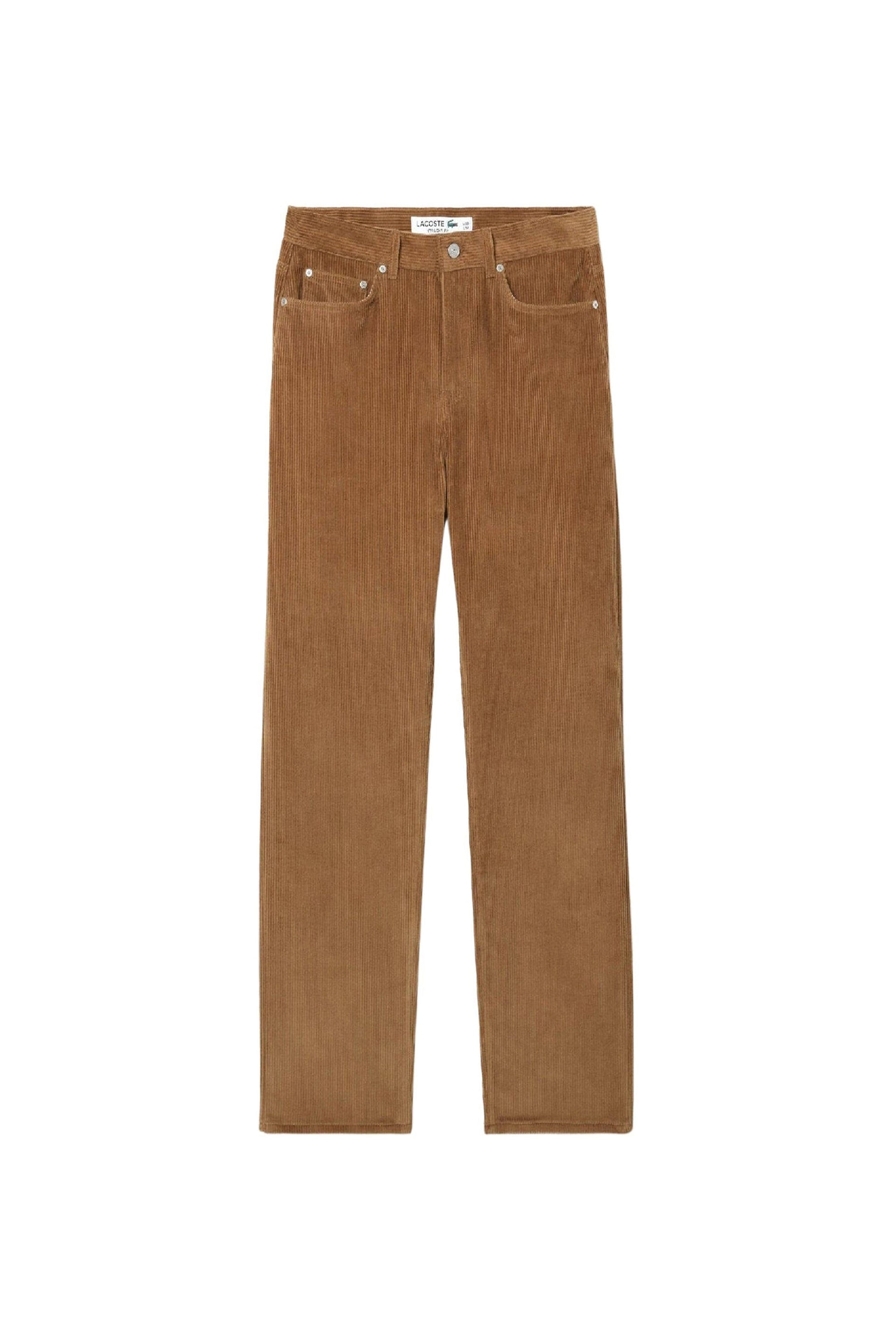 ZDOUBLON_Cookie 5-pocket straight leg corduroy trousers