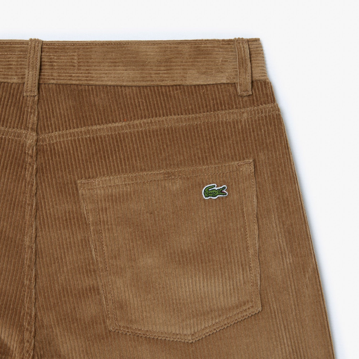 Pantalon droit 5 poches en velours - Cookie
