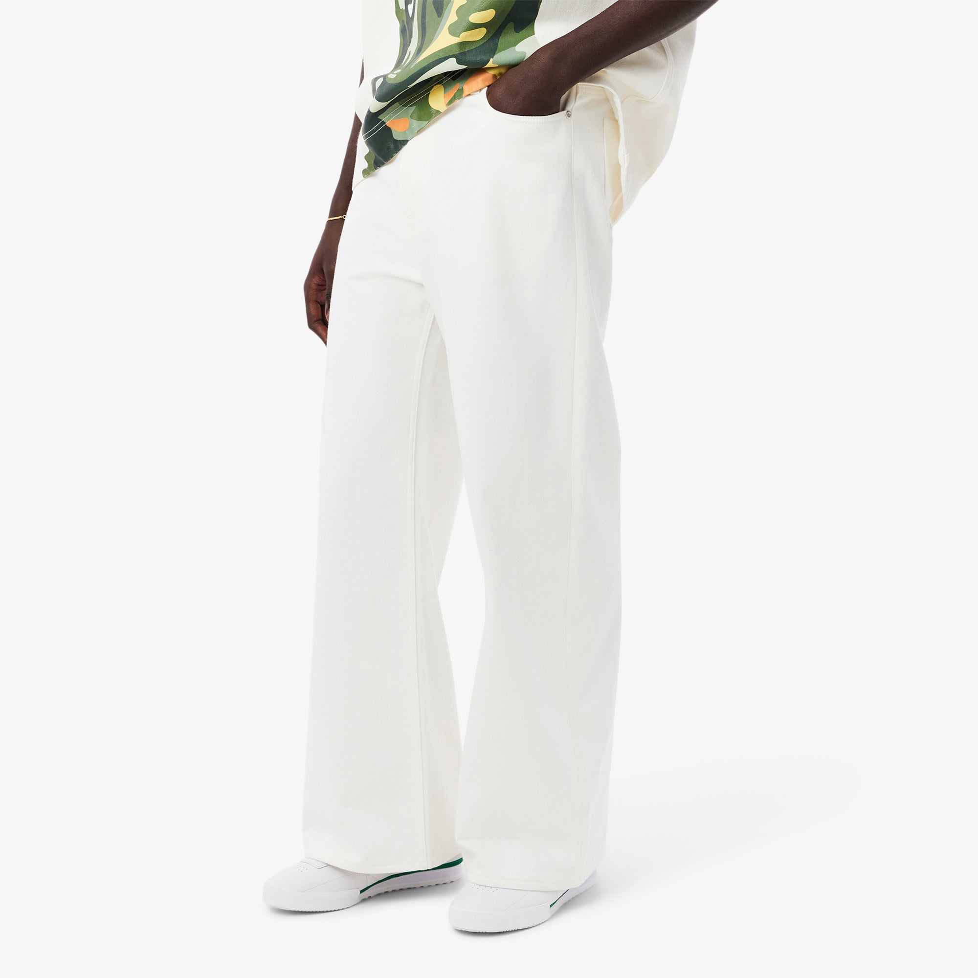Pantalon Loisir - Blanc & Multico