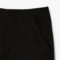 Pantalon cargo droit multi-poches - Noir