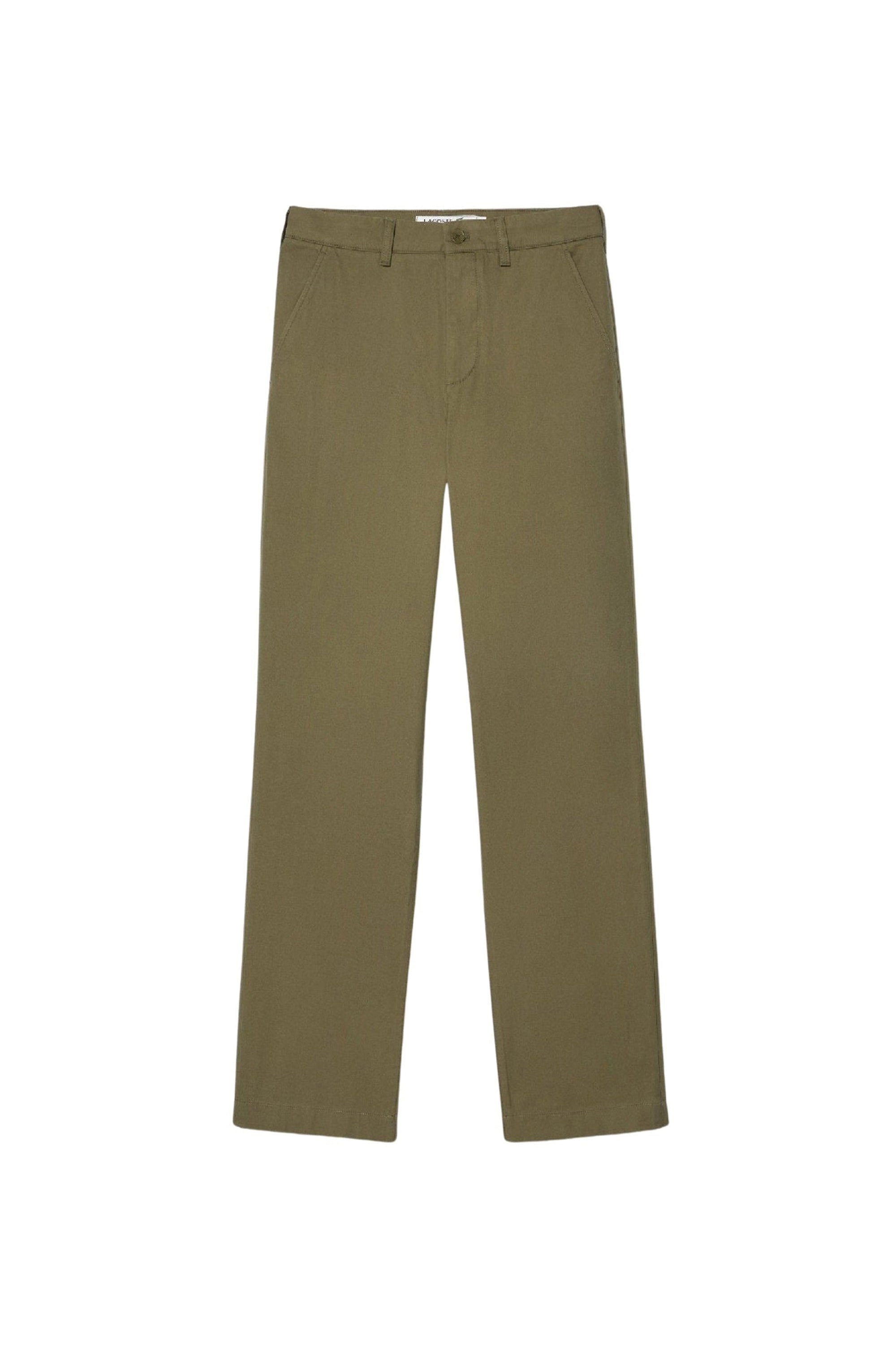 Pantalon chino droit - Kaki