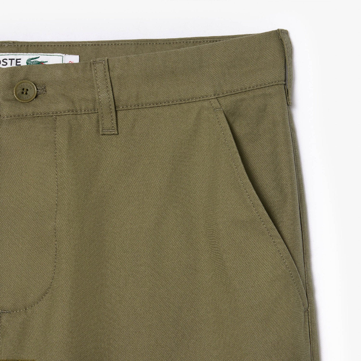 Pantalon chino droit - Kaki