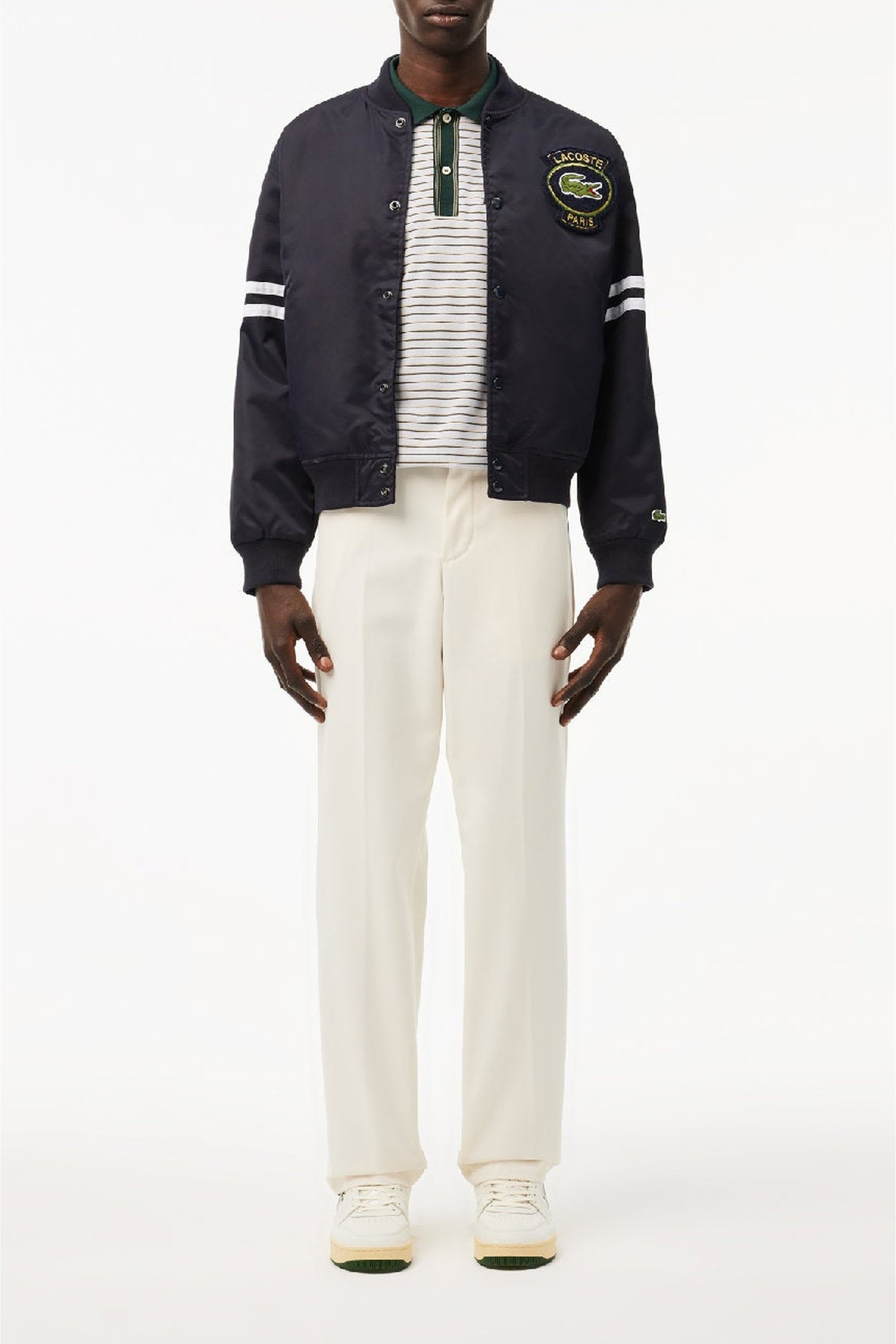 Pantalon de costume droit avec logo - Laponie & Sinople