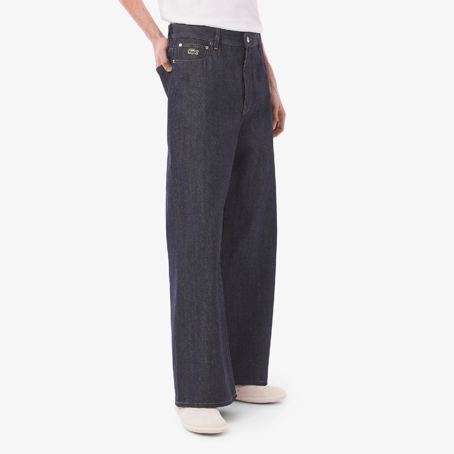 Pantalon large en denim - Washed Rinse