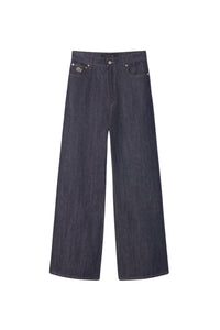 Pantalon large en denim - Washed Rinse