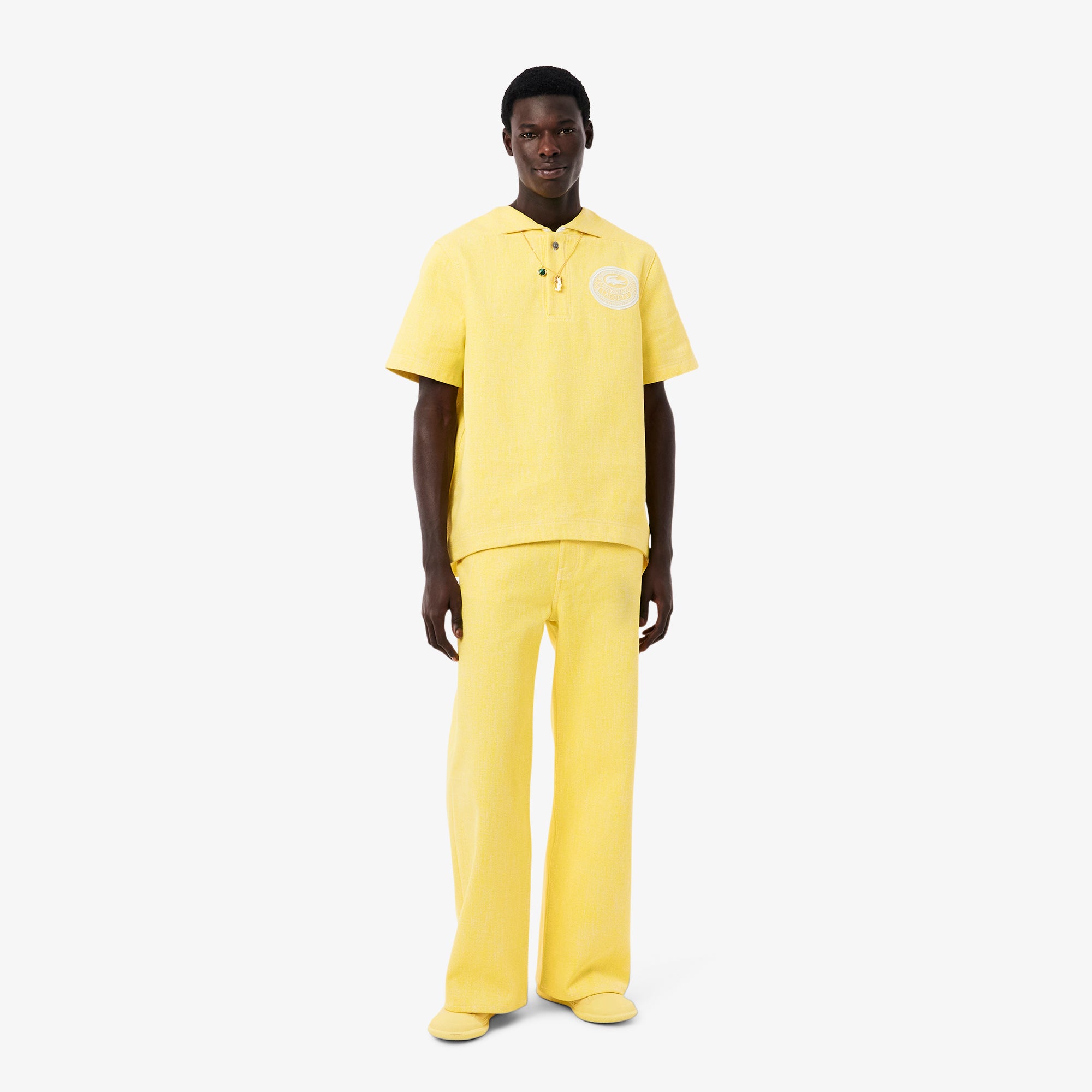 Pantalon Loisir - Ananas & Blanc