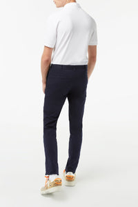 Pantalon chino ajusté - Marine