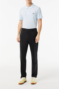 Tailored wool trousers - Black