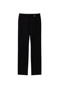 Tailored wool trousers - Black