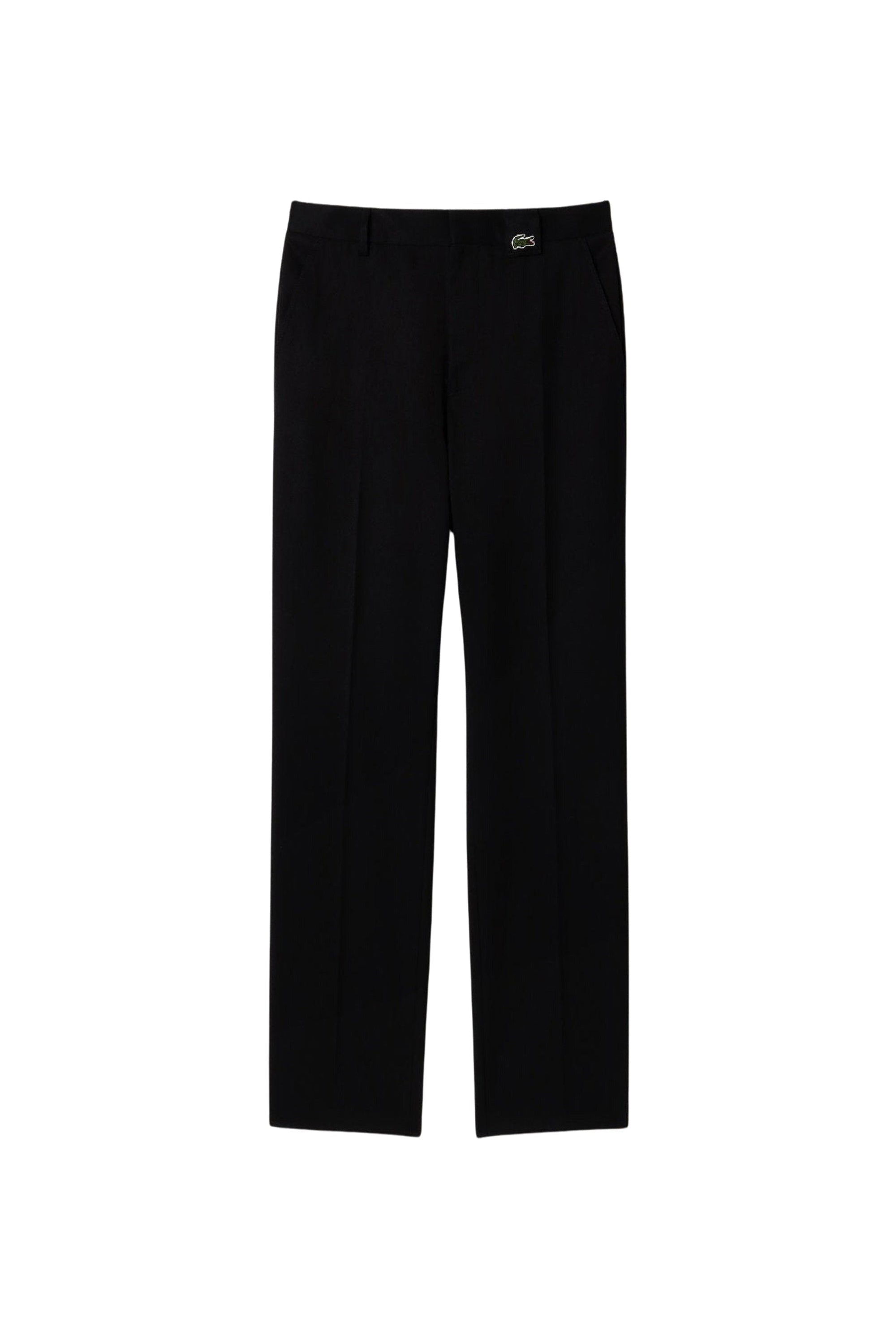 Tailored wool trousers - Black
