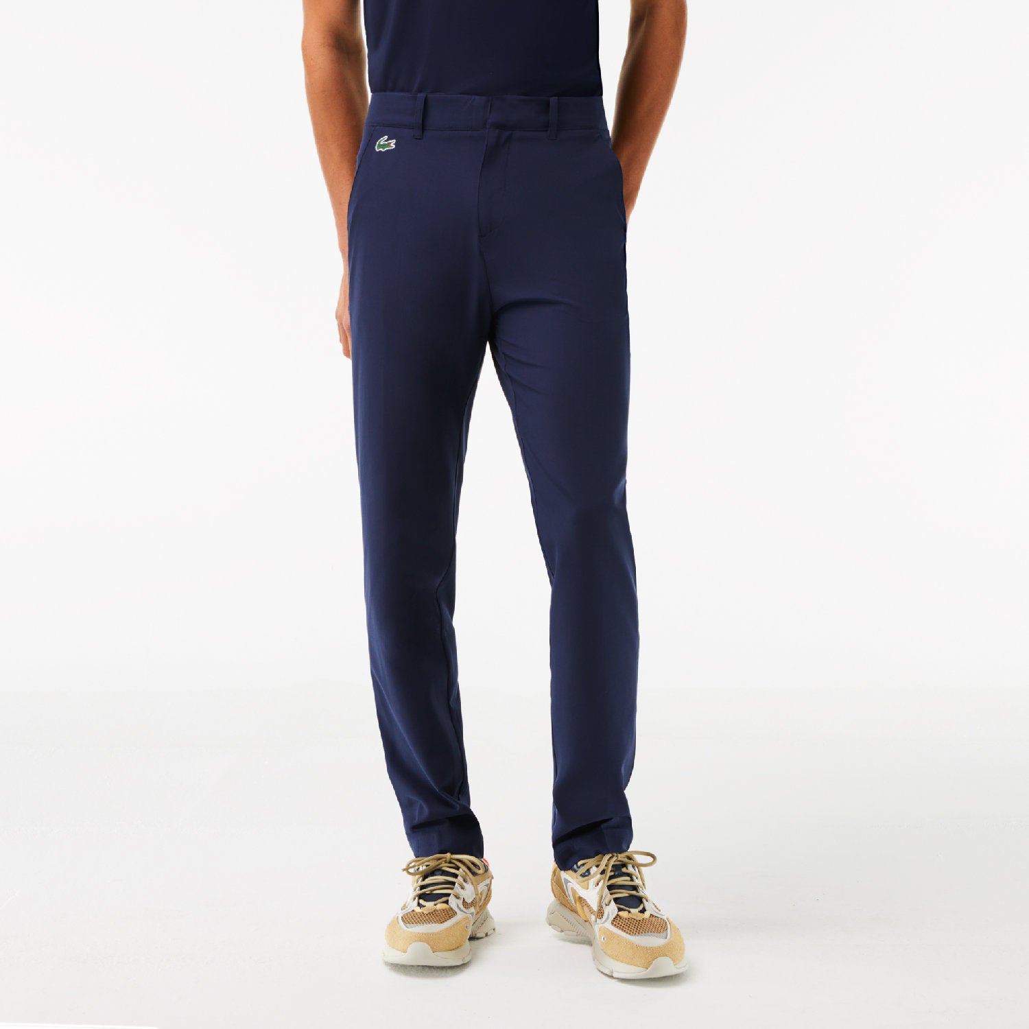 Pantalon chino Golf avec logo - Marine