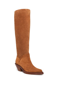 Cognac / Bottes Camero 50 en cuir - Cognac