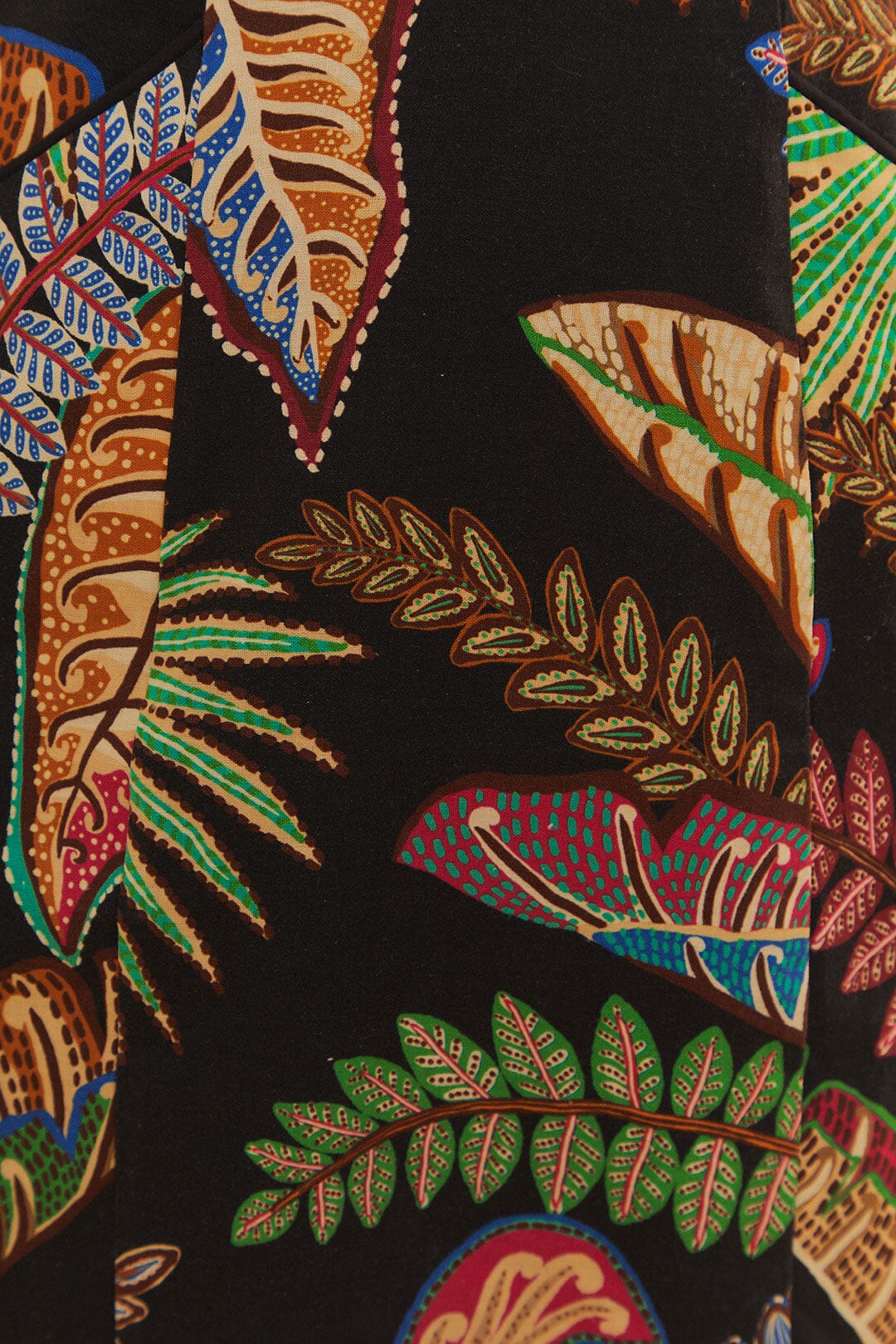 MEDIA OFF LINE_Robe courte Cool Foliage en lin - Noir