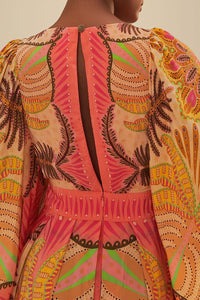 Palms Sand maxi dress - Orange